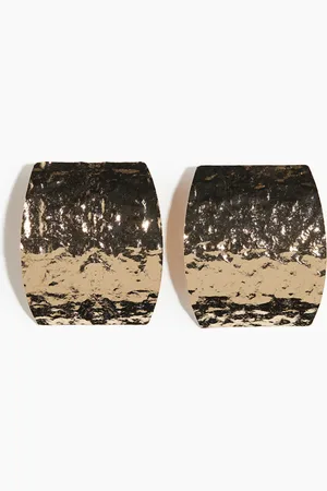 H&M Large hammered earrings