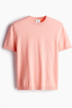 H&M Slim Fit Fine-knit T-shirt