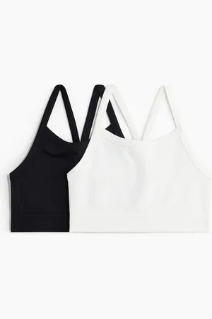 H&M 2-pack Seamless sports tops with DryMove™