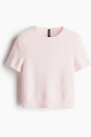 H&M Fine-knit T-shirt