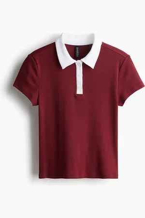 H&M Cropped polo shirt