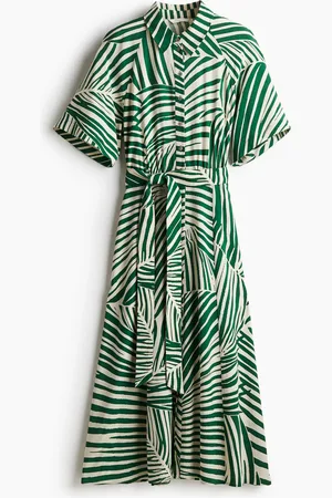 H&M Tie-belt shirt dress