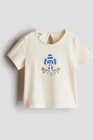 H&M Print-motif cotton top