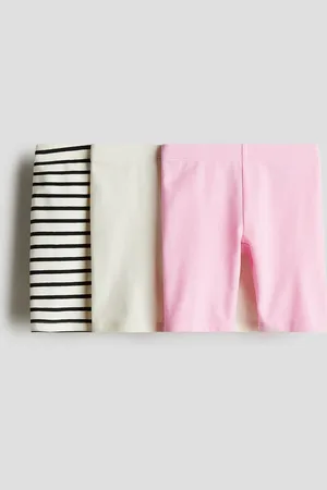 H&M 3-pack cotton cycling shorts
