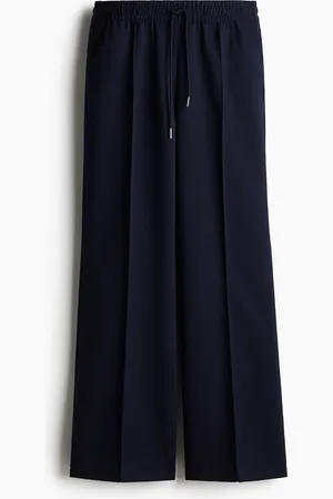 H&M Crease-leg drawstring trousers