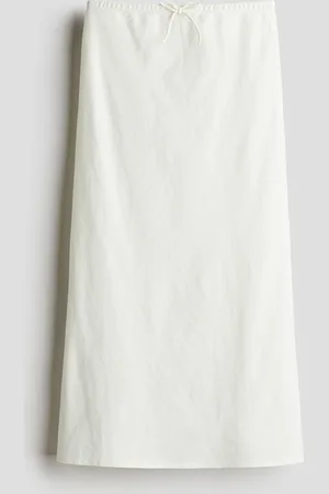 H&M Linen blend skirt