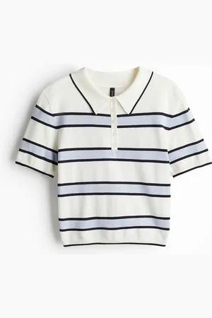 H&M Fine-knit polo shirt