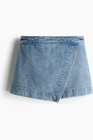 H&M Wrap denim skort