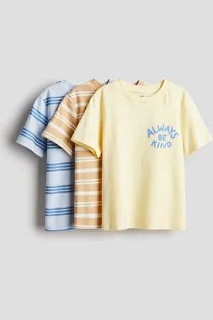 H&M 3-pack printed T-shirts