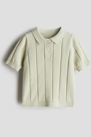 H&M Knitted polo shirt