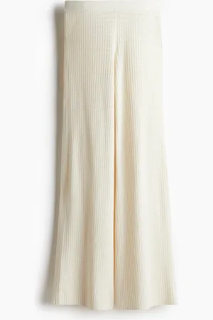 H&M Pointelle-knit trousers
