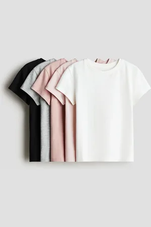 H&M 5-pack cotton T-shirts