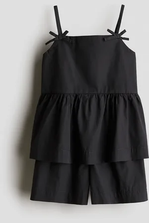 H&M 2-piece cotton poplin set