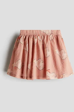 H&M Patterned seersucker skirt