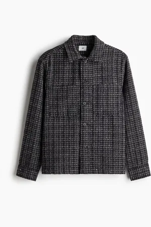 H&M Regular Fit Waffled overshirt