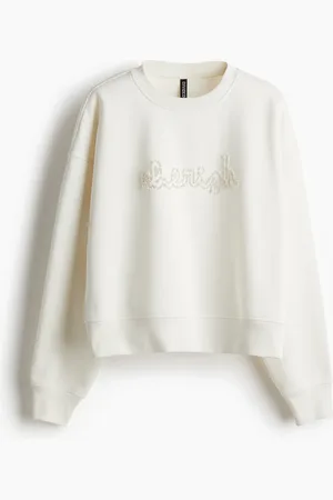 H&M Oversized embellished sweatshirt