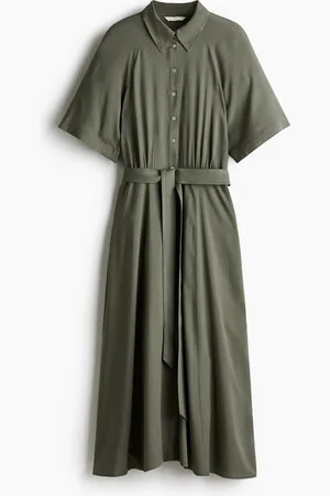 H&M Tie-belt shirt dress