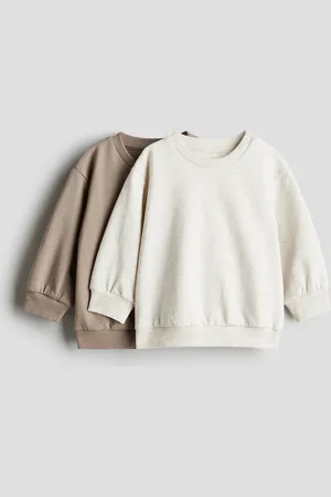 H&M 2-pack cotton sweatshirts