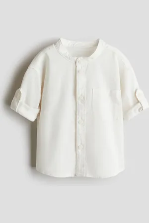 H&M Cotton grandad shirt