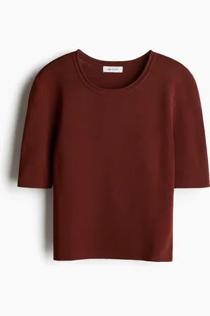 H&M Fine-knit T-shirt