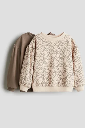 H&M 2-pack puff-sleeved sweatshirts