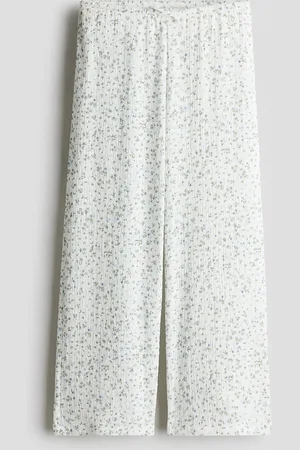 H&M Textured jersey trousers