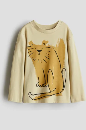 H&M Printed jersey top