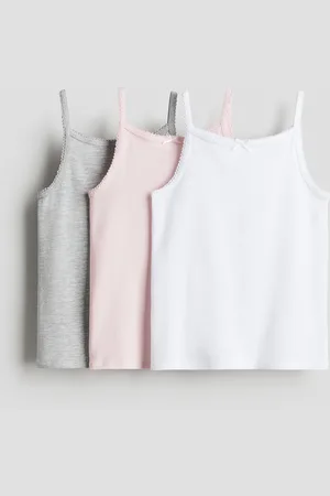 H&M 3-pack jersey vest tops