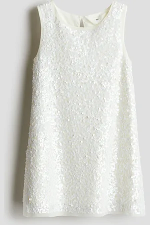H&M Sequined A-line dress