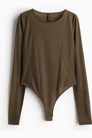H&M Textured jersey thong body