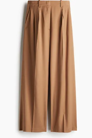 H&M Wide twill trousers
