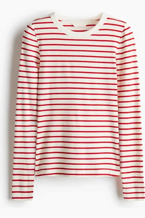 H&M Ribbed jersey top