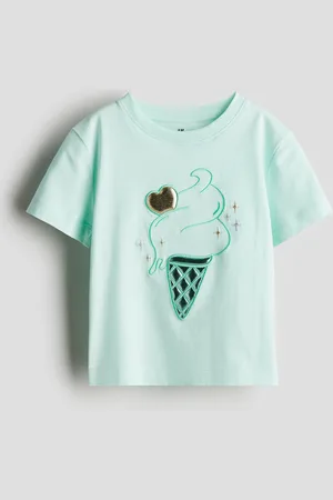 H&M Motif-detail t-shirt
