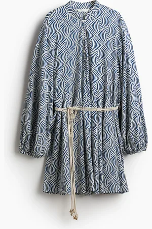 H&M Macramé-belt dress