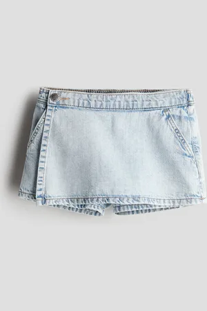 H&M Wrapover denim skort