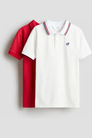H&M 2-pack cotton polo shirts