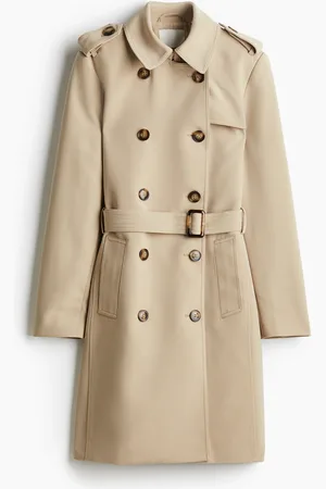 H&M Double-breasted trenchcoat