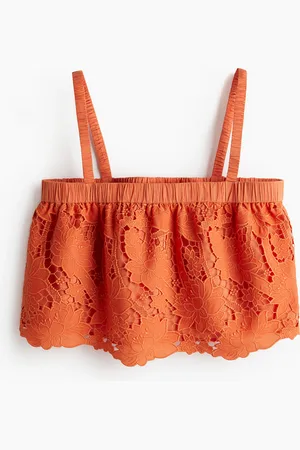 H&M Broderie anglaise top