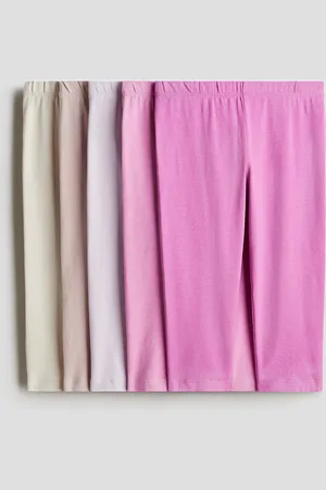 H&M 5-pack cotton Capri leggings