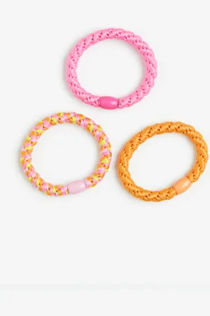 H&M 3-pack braided hair elastics