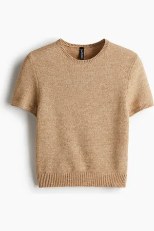 H&M Fine-knit T-shirt
