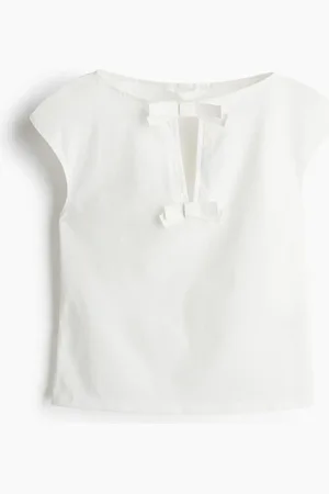 H&M Bow-front top