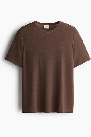 H&M Regular Fit Shimmering T-shirt
