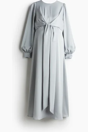 H&M MAMA Satin dress