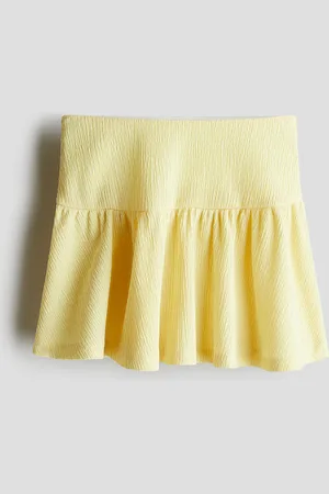 H&M Crinkled jersey skirt