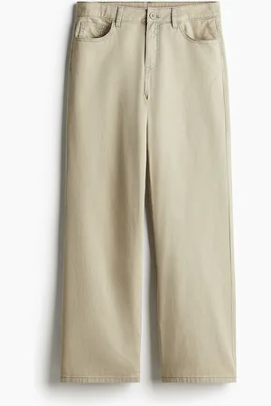 H&M Straight twill trousers