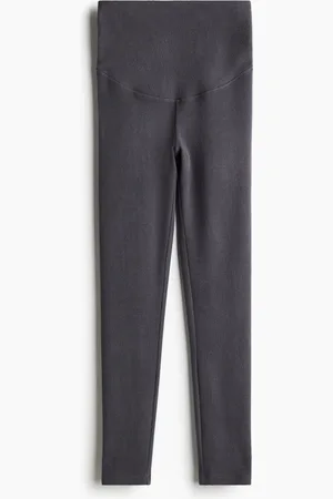 H&M MAMA Before & After Ribbed leggings
