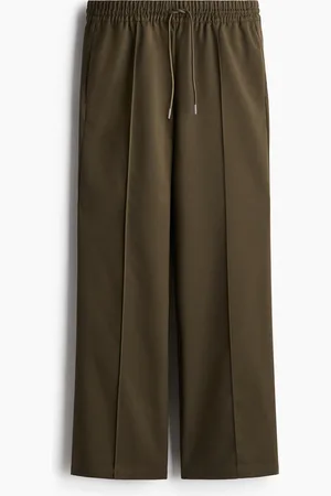 H&M Crease-leg drawstring trousers