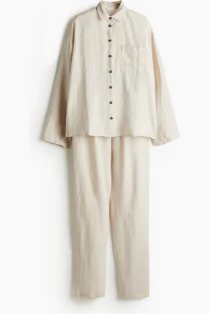 H&M Washed linen pyjamas