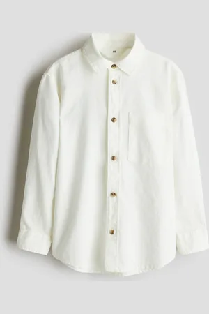 H&M Linen-blend shirt